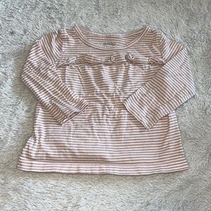 (3 for $10) carters striped long sleeve top